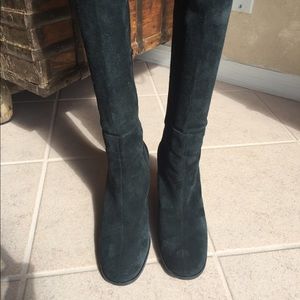 Franco Sarto knee high suede boots